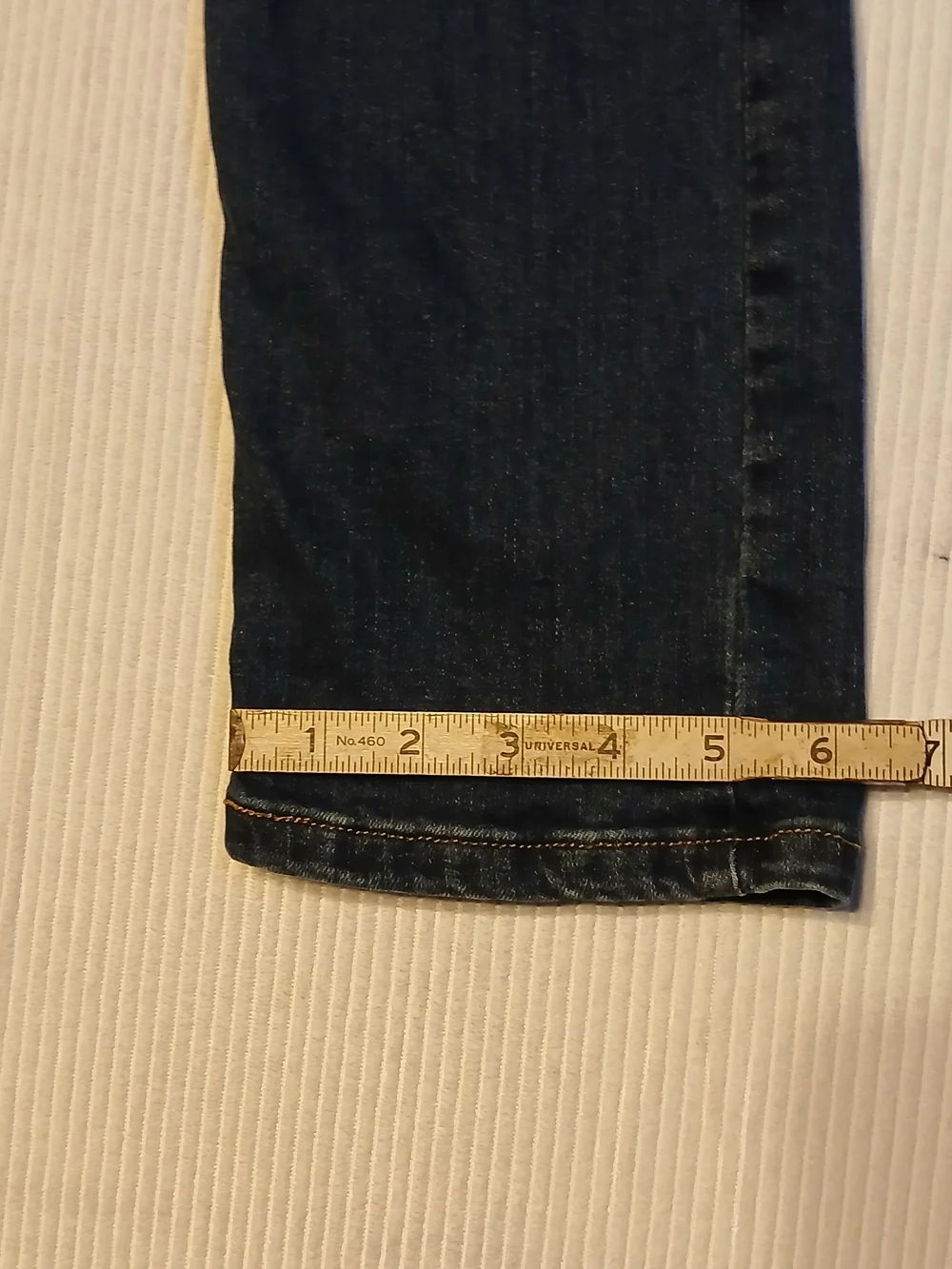 Wrangler Boys Size 12 Slim Denim Jeans With Adjustable Waist, Dark Wash